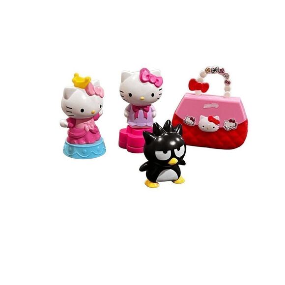 Hello Kitty mini dolls lot of 4 bundle - Picture 1 of 16